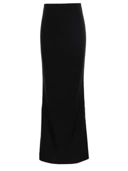 Fashion For Women Black Long Skirts High Waist Slim Seamless Elegant Ladies Gown Casual Summer  New Female Maxi Skirts