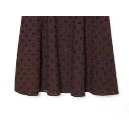 YENKYE New 2026 Women Brown Hollow Out Embroidery Midi Skirt Casual High Waist A-line Holiday Summer Skirts Faldas Mujer