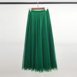 Hot Women Mesh Elastic Tutu Skirt Beach Spring Summer Korean High Waist Fashion Pleated Long Skirt Black White Tulle Skirts