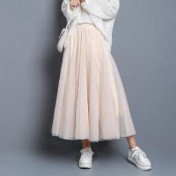 Hot Women Mesh Elastic Tutu Skirt Beach Spring Summer Korean High Waist Fashion Pleated Long Skirt Black White Tulle Skirts