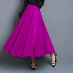 Hot Women Mesh Elastic Tutu Skirt Beach Spring Summer Korean High Waist Fashion Pleated Long Skirt Black White Tulle Skirts