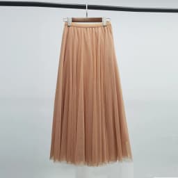 Hot Women Mesh Elastic Tutu Skirt Beach Spring Summer Korean High Waist Fashion Pleated Long Skirt Black White Tulle Skirts
