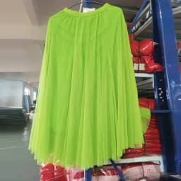 Hot Women Mesh Elastic Tutu Skirt Beach Spring Summer Korean High Waist Fashion Pleated Long Skirt Black White Tulle Skirts