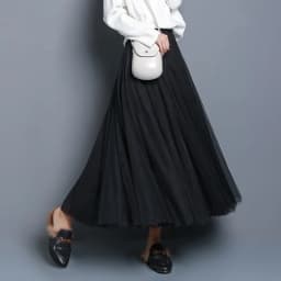 Hot Women Mesh Elastic Tutu Skirt Beach Spring Summer Korean High Waist Fashion Pleated Long Skirt Black White Tulle Skirts