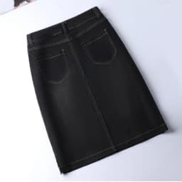Women's Denim Skirts Spring Summer Jeans Skirts Streetwear Sexy Sheath Skirts Female Fashion High-Waisted Split Vintage Skirts