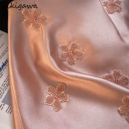 Temperament Women Skirt High Waist A-line Jupe Fashion Beading Vintage Saia Korean Mini Skirts 2025 Faldas Mujer De Moda 27r897