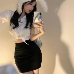 Spring 2023 High Waist Slim Fit Grey  Skirt Sexy College Style JK Pure Desire plus Size Women's Fashion Short Skirts