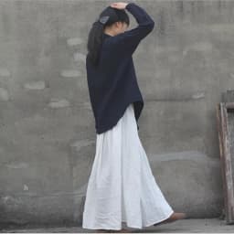 Johnature 2025 Women New Cotton Linen Elastice Waist Floor Length Autumn Pleated Solid Button Casual Long Skirts