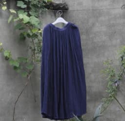 Johnature 2025 Women New Cotton Linen Elastice Waist Floor Length Autumn Pleated Solid Button Casual Long Skirts