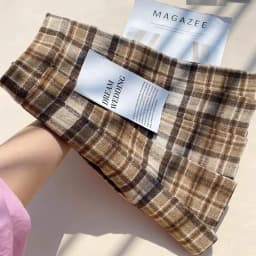 Plaid Woolen Pleated Skirts for Women Fall Winter High Waist Preppy Warm Mini Skirts Lady Fashion Korean All-Match A Line Skirts