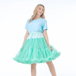 55CM Knee Length Women's Soft Puffy Tulle Petticoats Lolita Ballet Dance Pettiskirts Costume Christmas Halloween Tutu Skirts