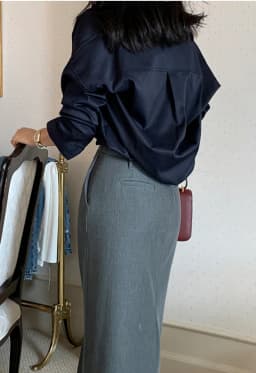 Elegant Women Pencil Skirts 2025 Spring Summer Office Ladies Pockets Casual High Waist Midi Suits Skirt L978C