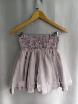 Kimutomo Sweet Skirts Women Ruffles Patchwork Bandage Heart High Waist Lolita Style Fashion Elegant Skirt Female Casual