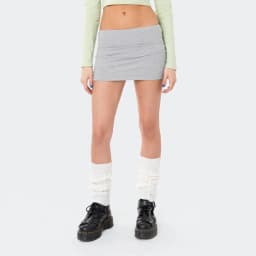 Women y2k Aesthetic Low Waist Mini Skirts Slim Fit Solid A Line Bodycon Pencil Short Skirts Summer Sexy Club Sporty Streetwear