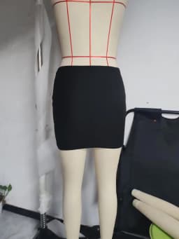 Women y2k Aesthetic Low Waist Mini Skirts Slim Fit Solid A Line Bodycon Pencil Short Skirts Summer Sexy Club Sporty Streetwear