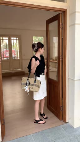 Women's Off White With Belt Denim Mini Skirts Summer 2026 Fashion High Waisted Casual Split A-line Jeans Skirt Female