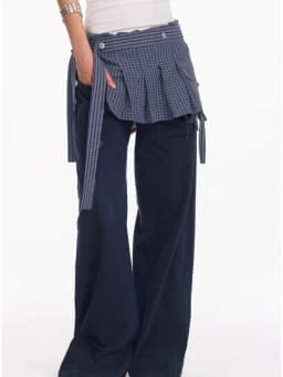 Y2k Harajuku Vintage Skirts Plaid Pleated Bandage Irregular All Match Mini Skirt American Streetwear Punk Gothic Women Clothing