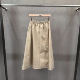 High Street Skirts Women's Retro Double Zipper Pocket Elastic Waist Elegant Style A-line Streetwear Skirt Nylon Fabric