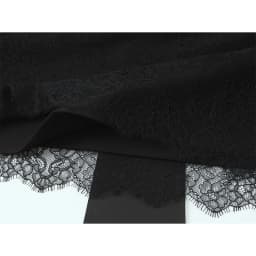Sexy Women Lace Trim Bow Mini Skirt Mid-rise Black Skirts