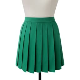 High Waist Pleated Skirt Summer Half Skirt Student British Style Short Skirt Sweet Pleats A-Line Skirt Casual Polyester Fiber