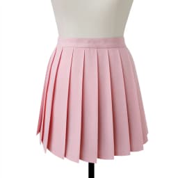 High Waist Pleated Skirt Summer Half Skirt Student British Style Short Skirt Sweet Pleats A-Line Skirt Casual Polyester Fiber