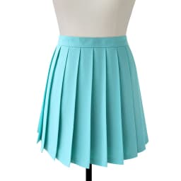 High Waist Pleated Skirt Summer Half Skirt Student British Style Short Skirt Sweet Pleats A-Line Skirt Casual Polyester Fiber