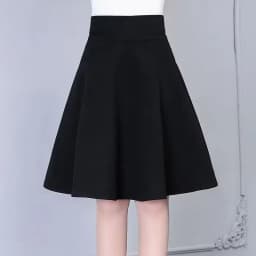 Winter Women Long Woolen Skirt Fashion High Waist Basic Wool Skirts Female Casual Thick Warm Elastic A-Line Maxi Skirts O839