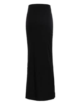 Tossy Fashion For Women Black Long Skirts High Waist Slim Seamless Elegant Ladies Gown Casual Summer 2023 New Female Maxi Skirts