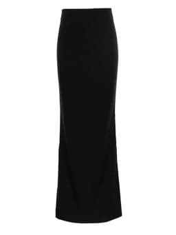 Tossy Fashion For Women Black Long Skirts High Waist Slim Seamless Elegant Ladies Gown Casual Summer 2023 New Female Maxi Skirts