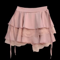 Ladies Lace Splicing Sexy Mini Skirt Womens Korean Fashion Casual Pleated Skirt Female Girls Lolita Cute Black Fluffy Skirts