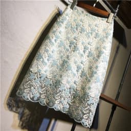 Summer Elegant Sexy Skirts High Waist Mesh Lace Flower Embroidery Skirt Girl Midi Lengh Party Skirt Hip Package Vestidos Y395