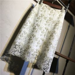Summer Elegant Sexy Skirts High Waist Mesh Lace Flower Embroidery Skirt Girl Midi Lengh Party Skirt Hip Package Vestidos Y395