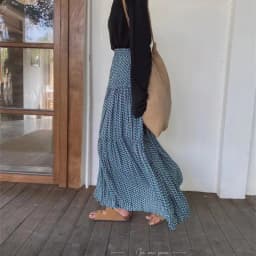 2025 Summer Korean Version High Waisted Elastic Floral Skirt for Women Loose and Slimming A-line Skirt for Women Silk Skirt