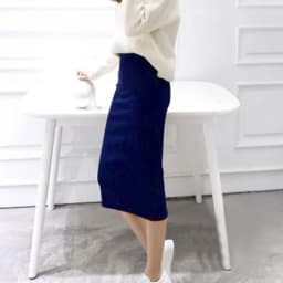 Summer Women Black Skirts Sexy Chic Pencil Skirts 2025 Slim Fit Female Faldas Wool Rib Knit Long Package Hip Split Waist Skirt