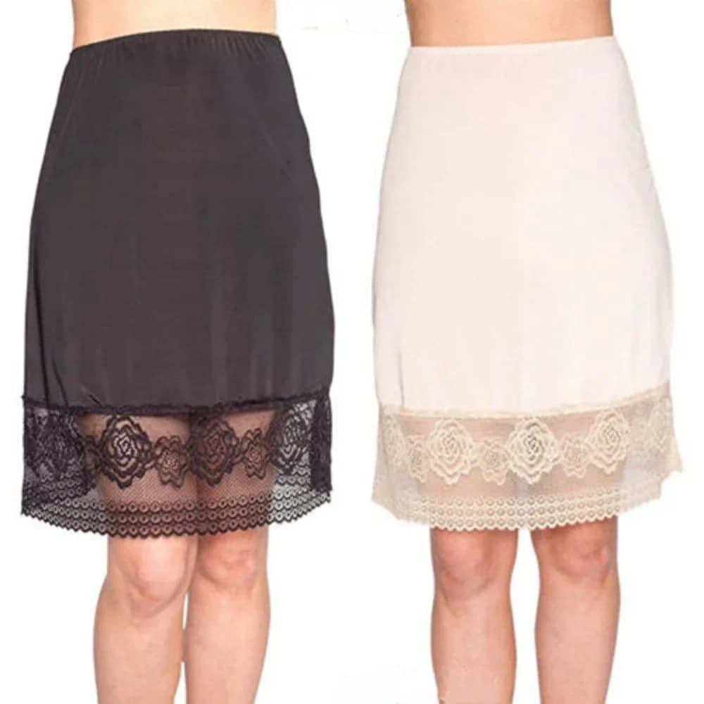 2024 Women's Waist Intimate Half Slip Lady Under skirt Petticoat Half Slips skirt