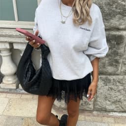Women Lace Trim Half Slip Skirt Elastic Y2k Floral Sheer Mini Skirt Ruffle Pleated Underskirt Shirt Extender Streetwear
