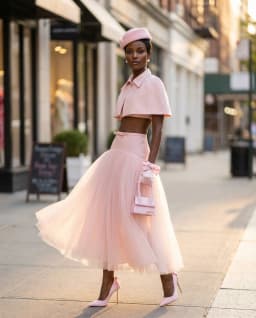 Elegant Light Pink Ankle Length Tulle Women Skirts With Cute Bow Details A-line Tulle Skirts Color Free