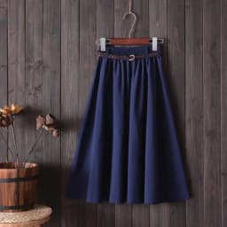 Midi Knee Length Summer Skirt Women With Belt 2025 Fashion Korean Ladies High Waist Pleated A-line School Skirt Female