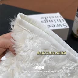 Fashion Clothing Юбка Ropa Mujer Autumn A Line High Waist Falda Heavy Industry White Sequined Skirt Юбки Korean