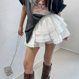 High Waist Lace Multi Layer Mini Skirt Women Summer Sweet Preppy Patchwork Tutu Skirts Y2K Korean All Match A Line Cake Skirts