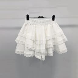 High Waist Lace Multi Layer Mini Skirt Women Summer Sweet Preppy Patchwork Tutu Skirts Y2K Korean All Match A Line Cake Skirts