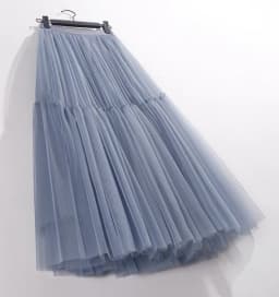 Summer High Waist Long Tulle Skirts for Women Solid Color A-Line Tutu Mesh Clothing Spring Autumn Female Pleated Skirts