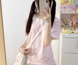 Cute Skirts Women's Clothing Japanese Sweet Jupe High Waist A-line Summer Saia 2025 Faldas Mujer De Moda Lace Bow Mini Skirt