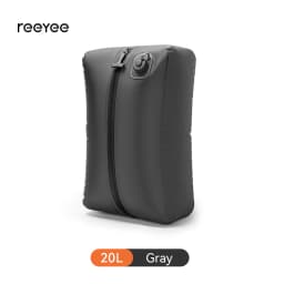 ReeYee Automatic Vacuum Storage Bags for Clothes, Travel Space Saver for Down Jackets, Waterproof & Airtight Compression Bag