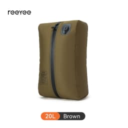 ReeYee Automatic Vacuum Storage Bags for Clothes, Travel Space Saver for Down Jackets, Waterproof & Airtight Compression Bag