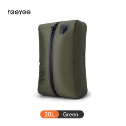 ReeYee Automatic Vacuum Storage Bags for Clothes, Travel Space Saver for Down Jackets, Waterproof & Airtight Compression Bag
