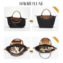 Bag organizer insert for longchamp S M L nylon storage durable bag support storage inner modification bag accessories