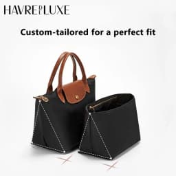 Bag organizer insert for longchamp S M L nylon storage durable bag support storage inner modification bag accessories