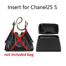Bag Organizer Insert For Chanel 25bag S Bag Support Nylon Bag Insert Storage Chain Bag Transform Accessories