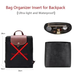 Bag Organizer Insert For Longchamp Backpack Waterproof Bag Insert Storage Lightweight Bag Support Dupont Paper Bag Accessories